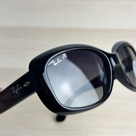Ray-Ban Jackie Ohh RB4101 Women's Sunglasses Black Gradient Polarized 58mm - Picture 5 of 7